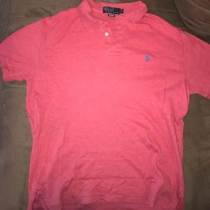 Men's Polo Shirt in Pink